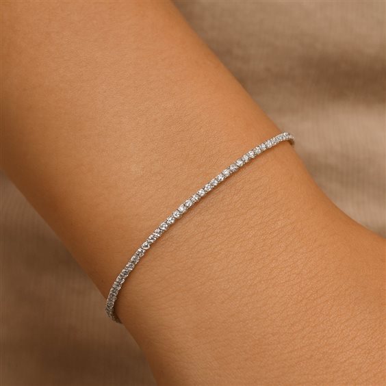 Bracelet Ultima Edizione Woman tennis in Silver BAO1892 - BAO1892